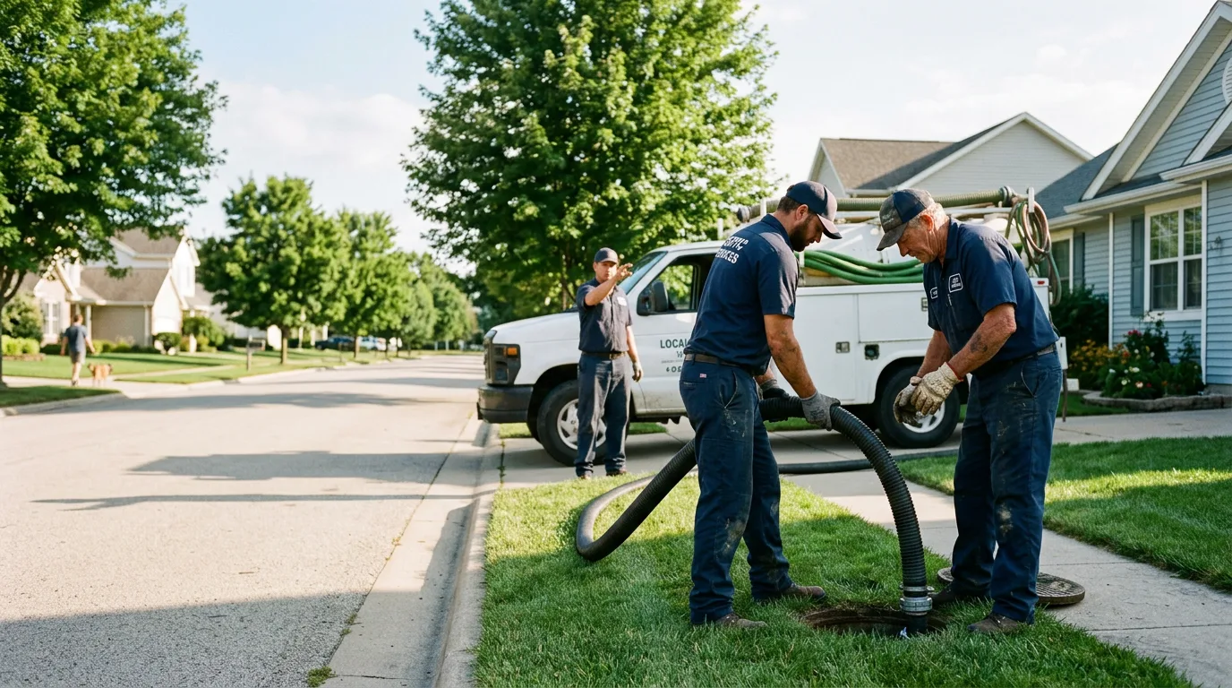 Septic Tank Cleaning in Anmoore, WV
